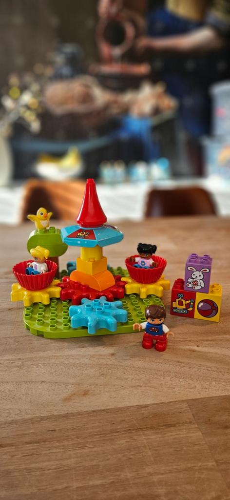Duplo
Mijn eerste draaimolen 10845, Ophalen of Verzenden, Zo goed als nieuw