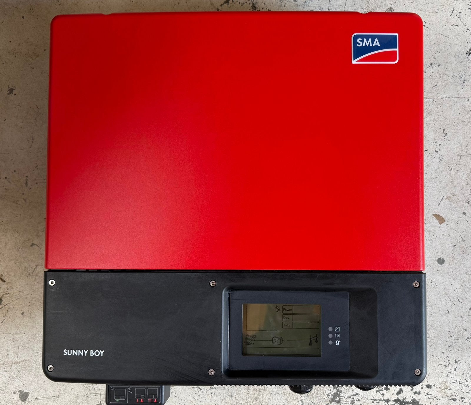 SMA Sunny Boy omvormerset + kWh-meter + aardlekautomaat, Doe-het-zelf en Verbouw, Ophalen, Gebruikt