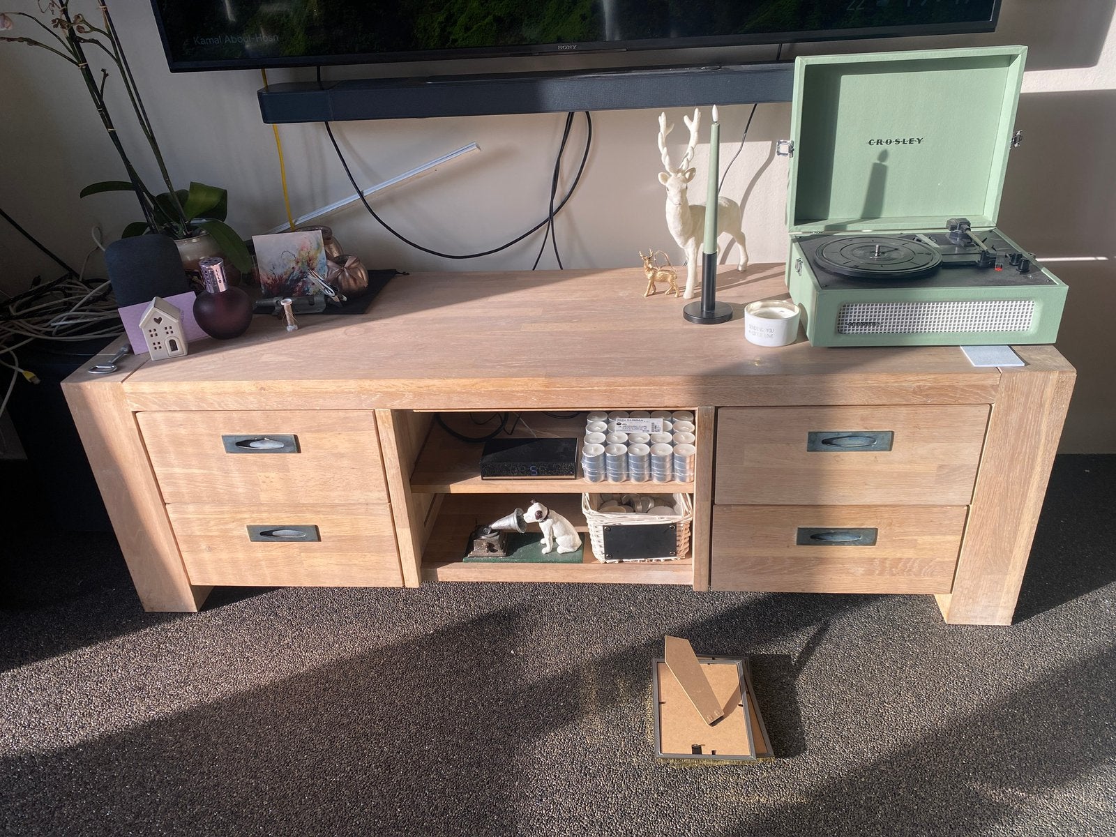 Eikenhouten dressoir, Huis en Inrichting, Complete inboedels, Ophalen