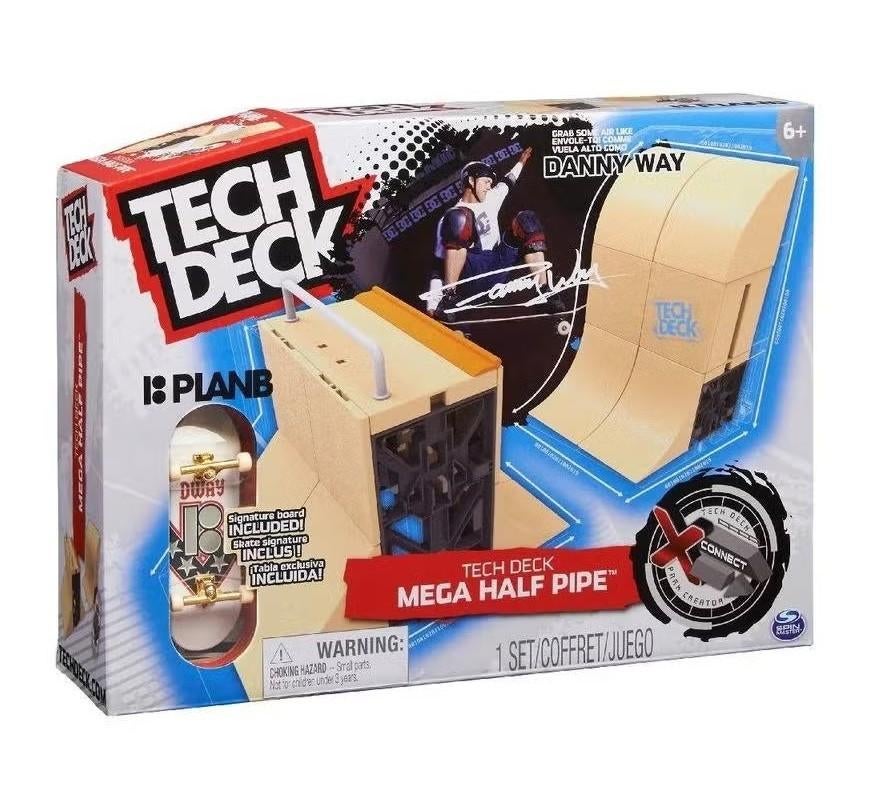 Tech Deck - Mega Half Pipe, Ophalen, Zo goed als nieuw