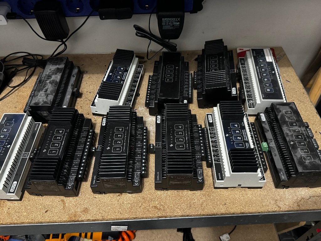VANTAGE CONTROLS DIN-EDS DIN ELECTRONIC DIMMER STATION, Ophalen, Gebruikt, Schakelaar