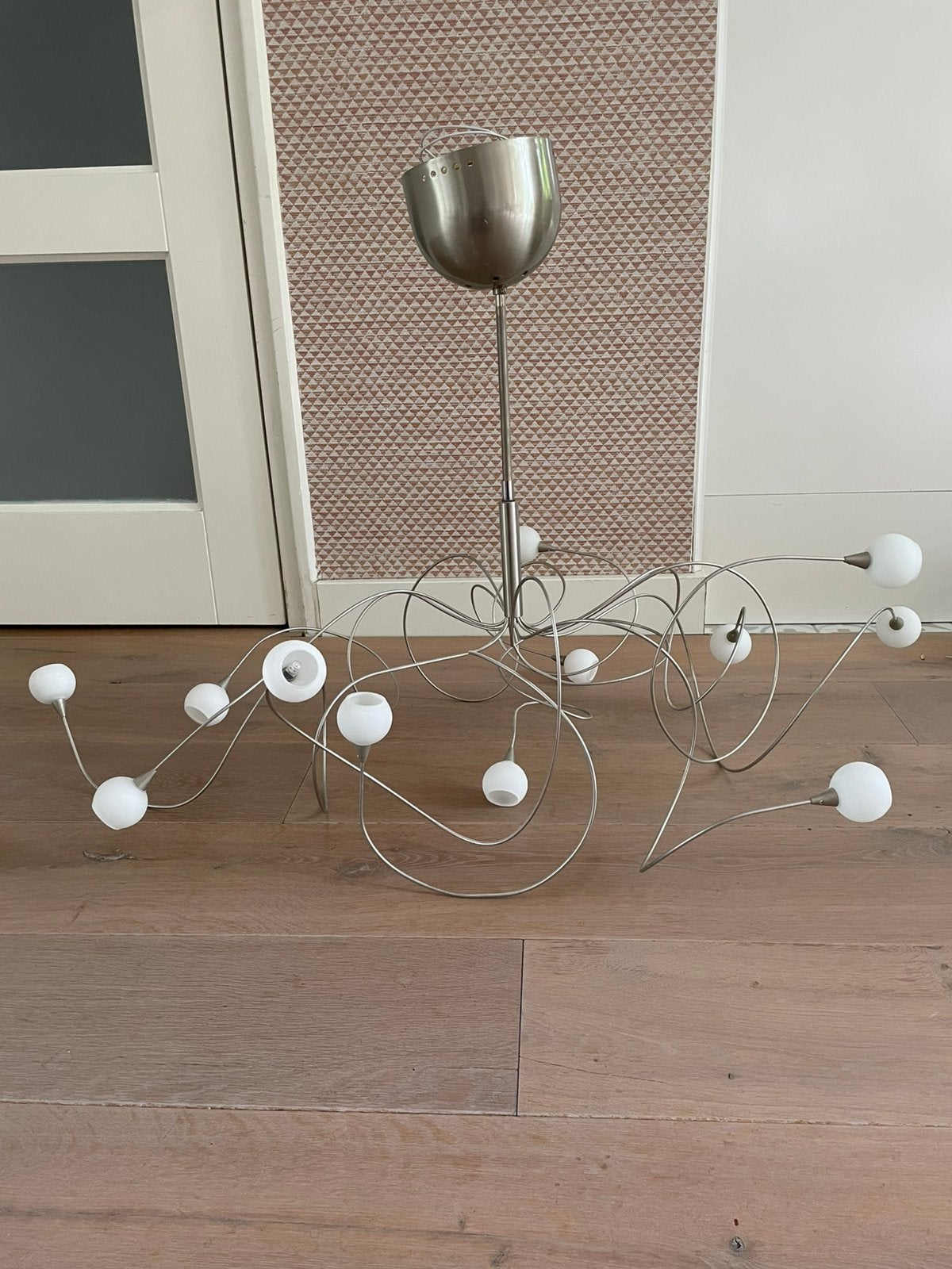 Designlamp Harco Loor Snowball halogeen dimbaar, Huis en Inrichting, Lampen | Plafondlampen, Ophalen, Zo goed als nieuw