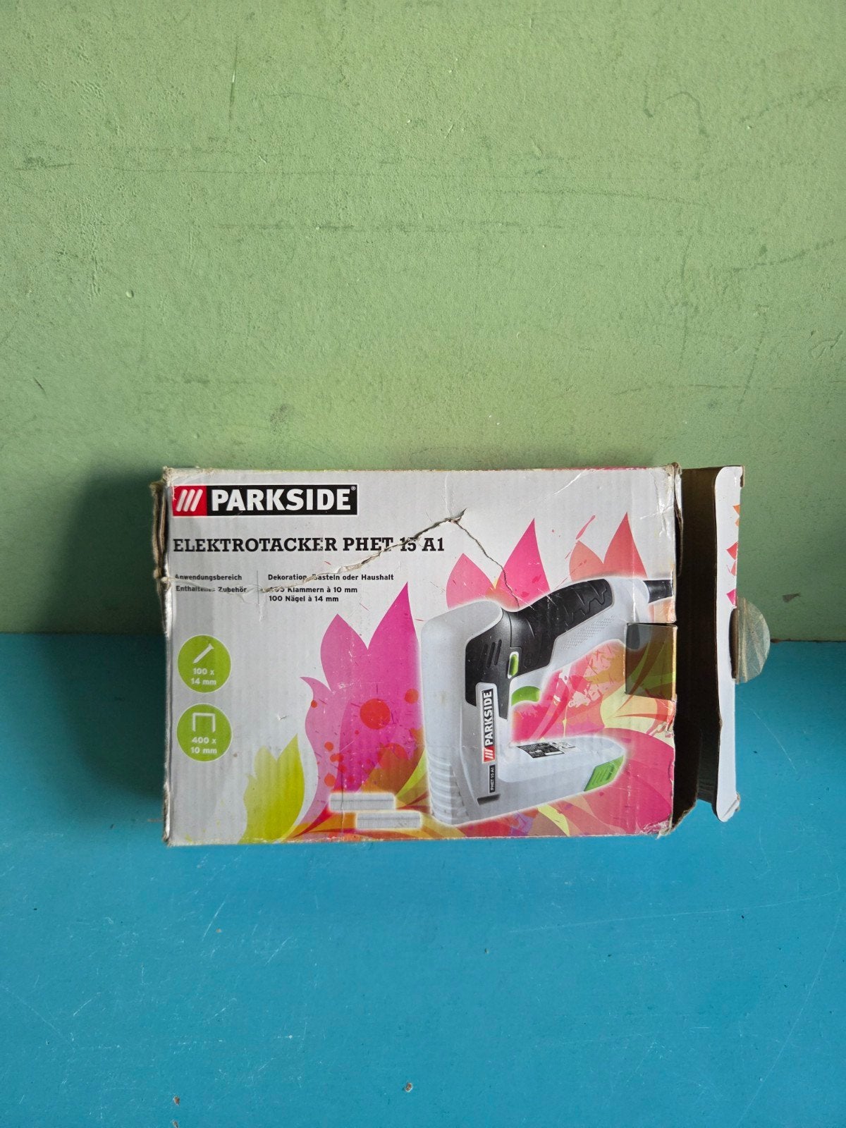 Parkside Elektrotacker PHET 15 A1 - Zo goed als nieuw, Ophalen of Verzenden, Gebruikt, Tacker/nietmachine, Parkside