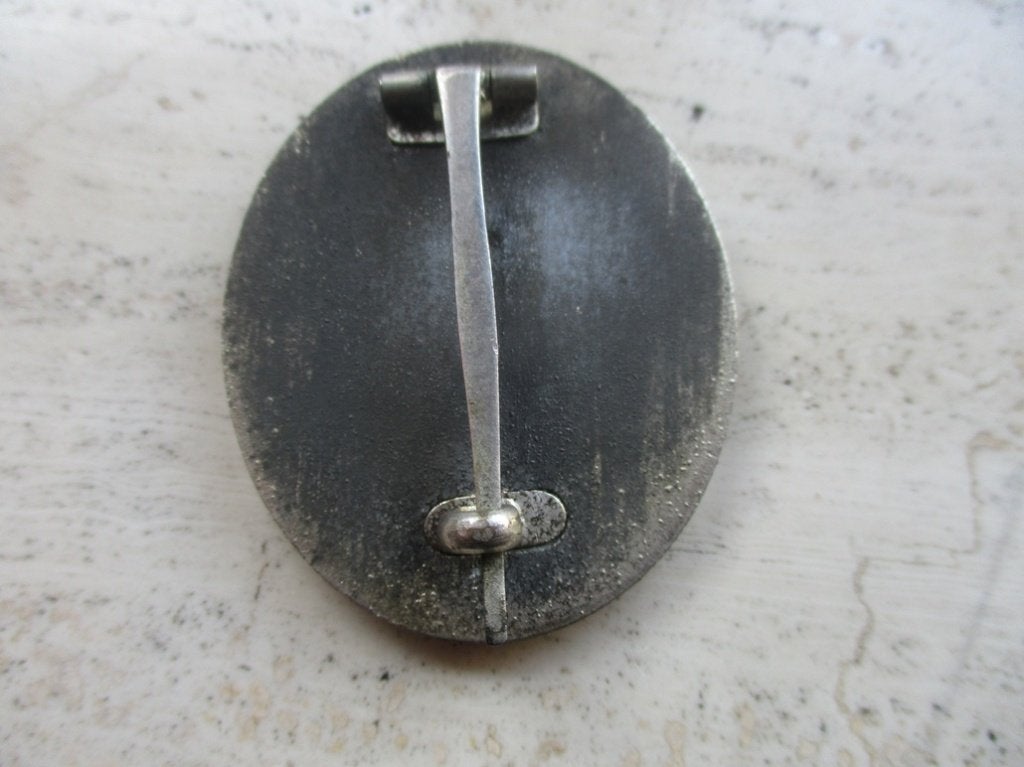 Zilveren Verwundetabzeichen L/52 C.F Zimmermann, Verzenden, Landmacht, Duitsland, Lintje, Medaille of Wings