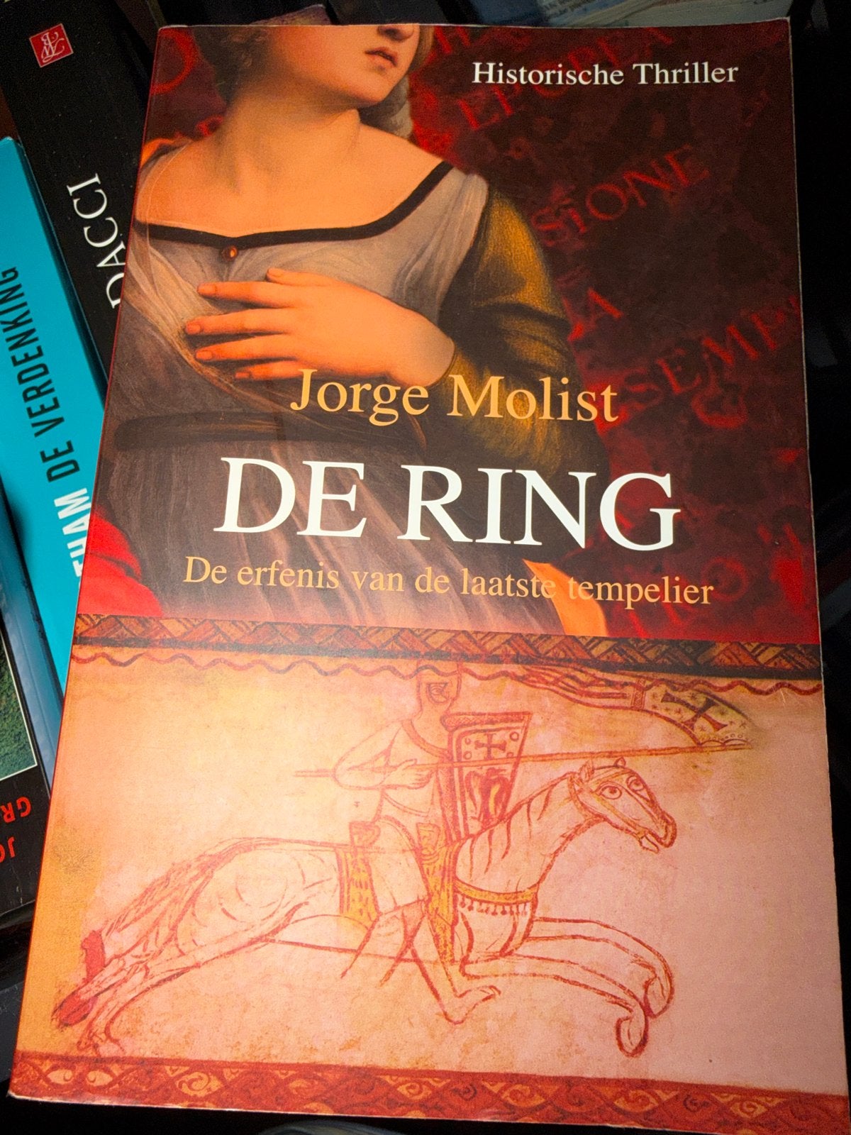 Z1.  De Ring: De erfenis van laatste tempelier - J.  Molist, Ophalen of Verzenden, Zo goed als nieuw, Europa overig