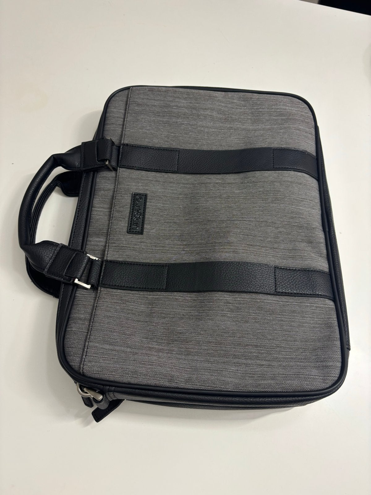 Ungaro "Alesso" Document Bag - Nieuw Leren Laptoptas, Ophalen of Verzenden, Nieuw, Grijs