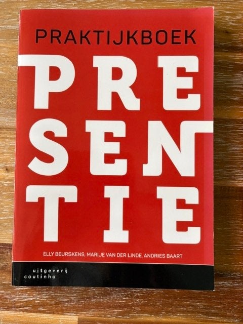 Praktijkboek presentie ISBN: 9789046906514, Boeken, Studieboeken en Cursussen, Zo goed als nieuw, Beta, HBO, Uitgeverij Coutinho