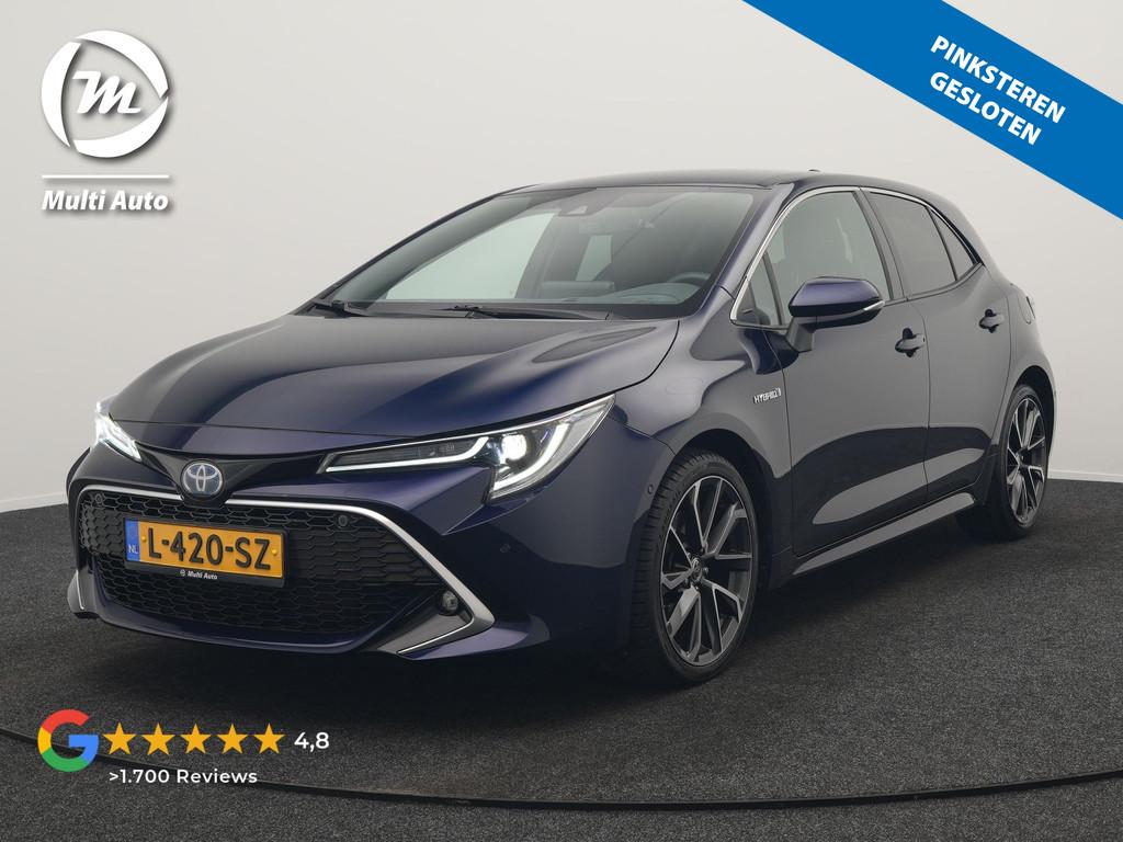 Toyota Corolla 2.0 Hybrid Executive 184pk Dealer O.H | Adapt, 450 kg, Gebruikt, 4 cilinders, Blauw