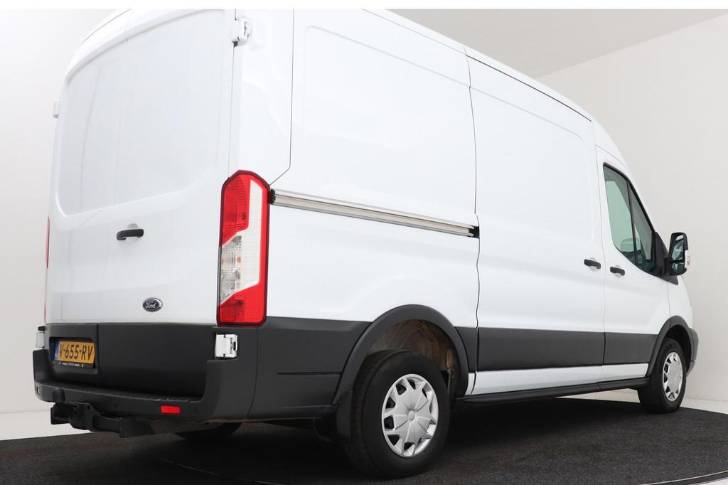 Ford Transit 290 2.0 TDCI L2H2 Trend | Navi | CarPlay | Trek, 4 cilinders, Wit, Origineel Nederlands, Bedrijf