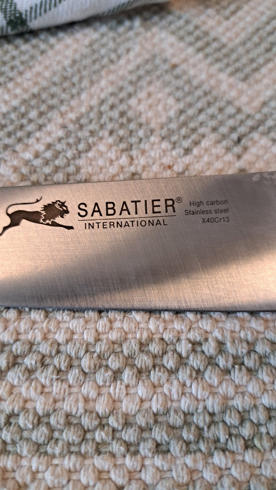 Sabatier vleesmes, Verzenden