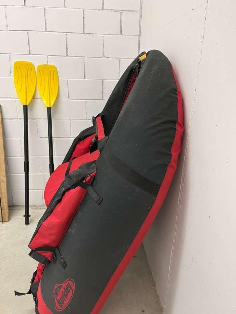 Bellyboat BerkleyTec Belly Boat Pulse XCD, Watersport en Boten, Hengelsport | Roofvissen, Ophalen of Verzenden, Zo goed als nieuw