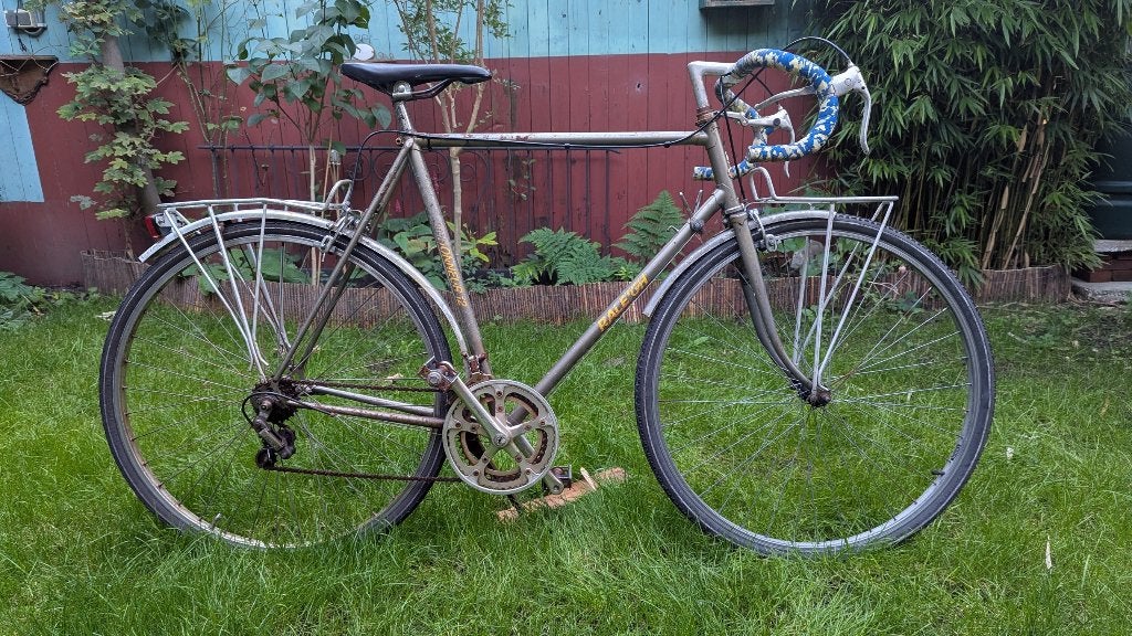 Vintage Raleigh Randonneur Toerfiets - 10 versn., Gebruikt, Velgrem, Versnellingen, 53 tot 57 cm