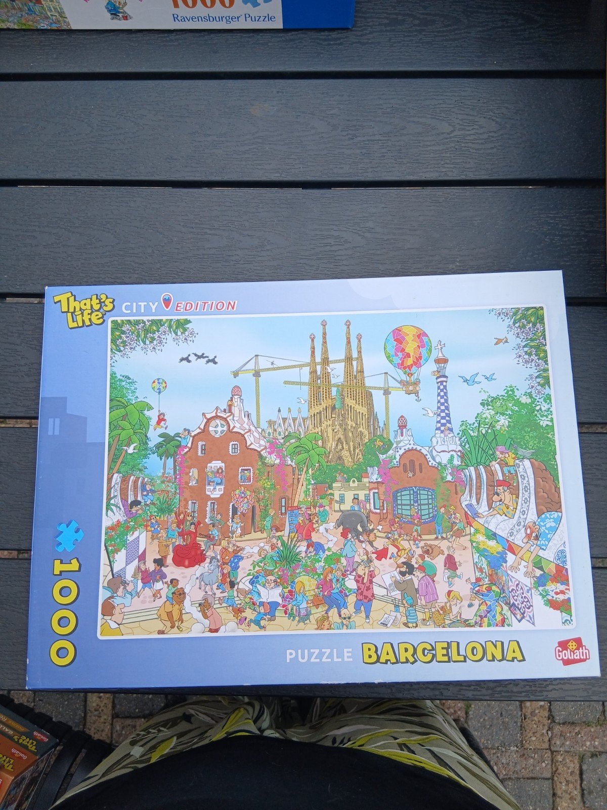 That's life Barcelona City edition puzzel 1000 stukjes, Ophalen of Verzenden, 500 t/m 1500 stukjes, Gebruikt, Legpuzzel