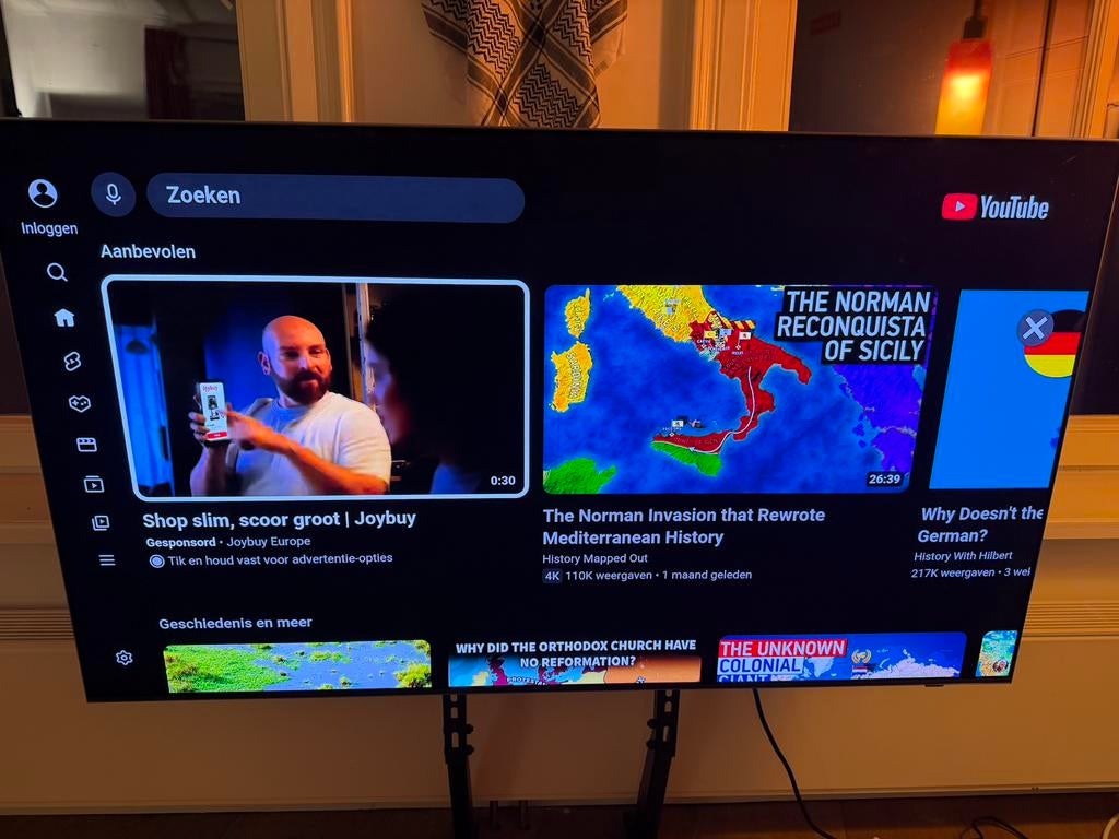 55 inch Samsung OLED 4K zo goed als nieuw, Audio, Tv en Foto, Televisies, Ophalen, 50 Hz, Zo goed als nieuw, Samsung