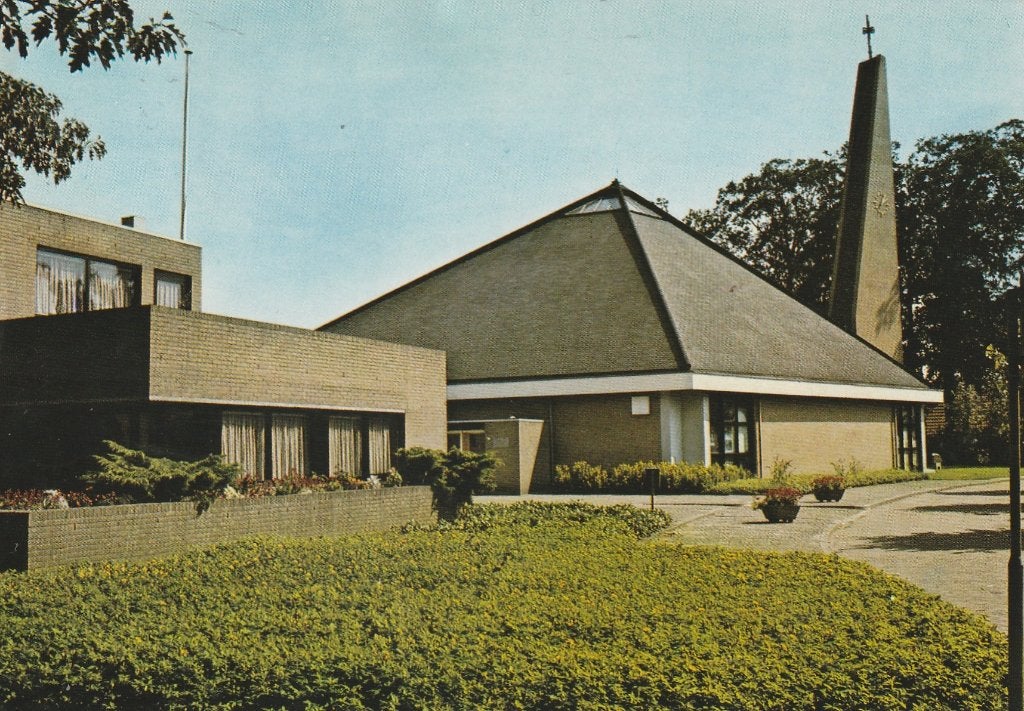 SLAGHAREN R.K. Kerk, Verzenden, 1980 tot heden, Gelopen, Overijssel