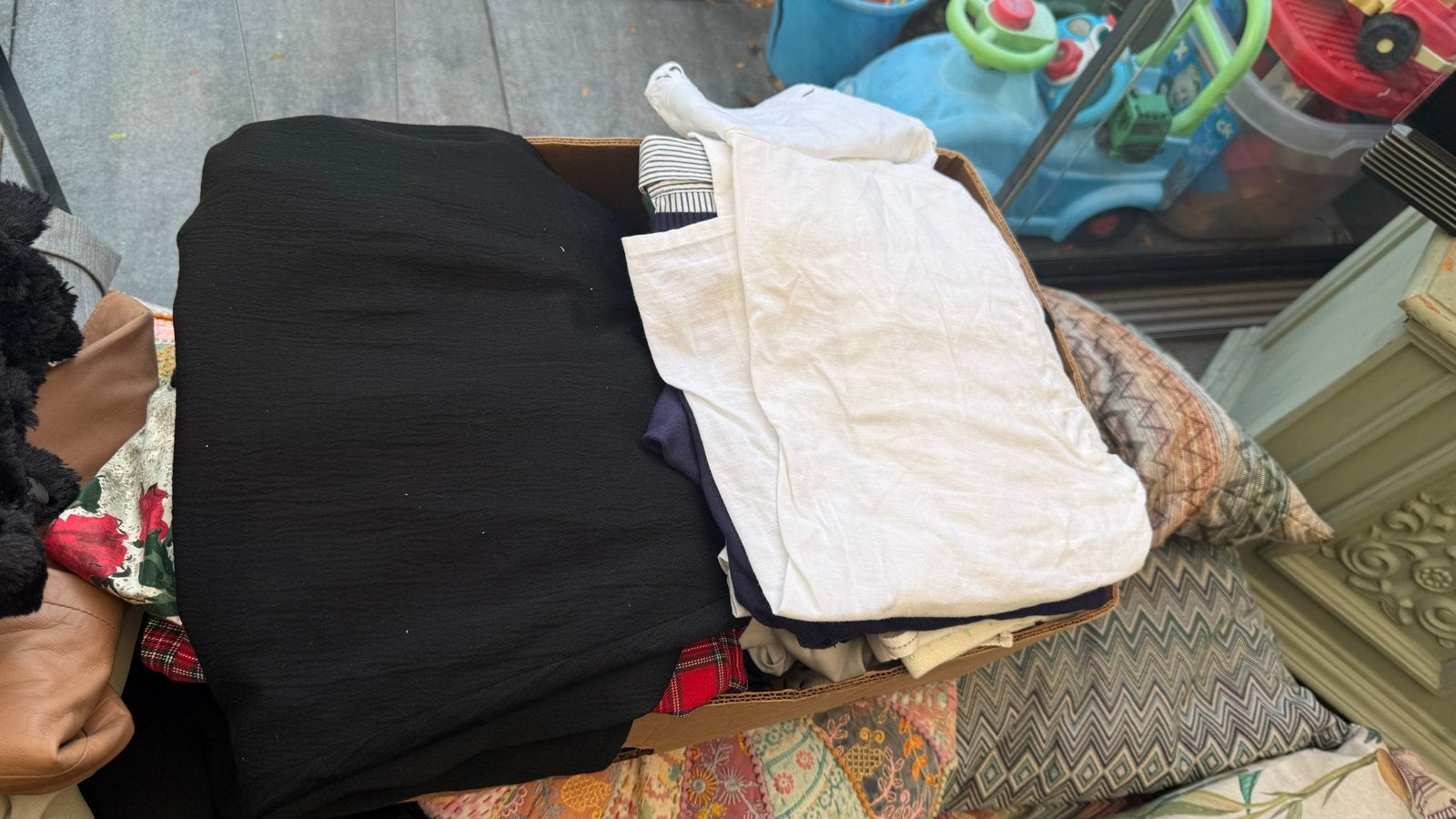 Groot kledingpakket maat 46 - 10 stuks voor 10,00, Ophalen of Verzenden, Gedragen, Maat 46/48 (XL) of groter