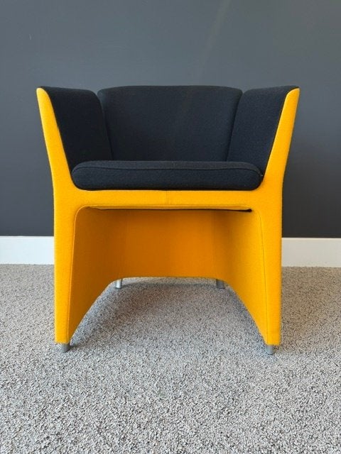 Design - Montis Lotus Fauteuil / stoel , 12 stuks, Ophalen of Verzenden, Zo goed als nieuw, 75 tot 100 cm, 50 tot 75 cm