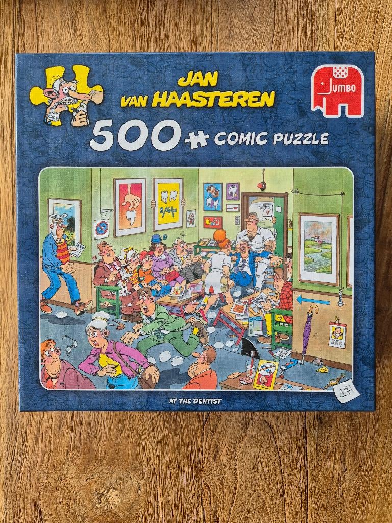 Jan van haasteren puzzel, Ophalen of Verzenden, 500 t/m 1500 stukjes, Zo goed als nieuw, Legpuzzel