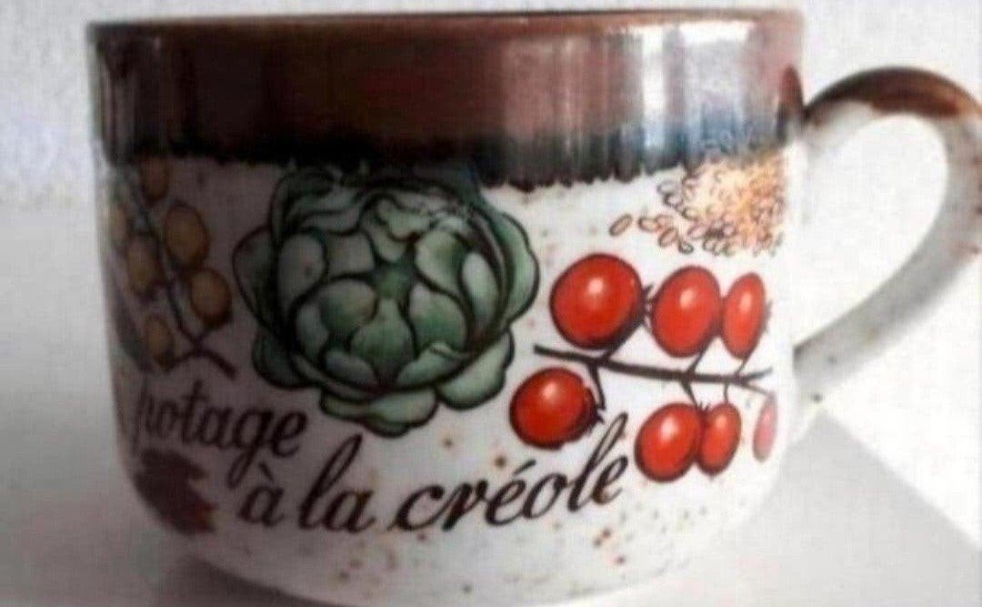 Vijf Soepkommen Franse Keuken, Ophalen of Verzenden, Zo goed als nieuw, Kom(men), Overige stijlen