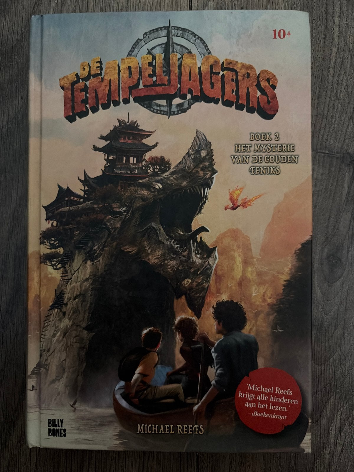De Tempeljagers Boek 2: Het Mysterie van de Gouden Feniks, Boeken, Ophalen, Zo goed als nieuw, Fictie
