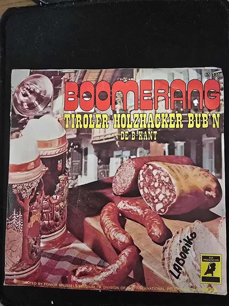 Boomerang - Tiroler Holzhacker Bub'n / De B-Kant (Single), Gebruikt, Originele persing, 7 inch, Single