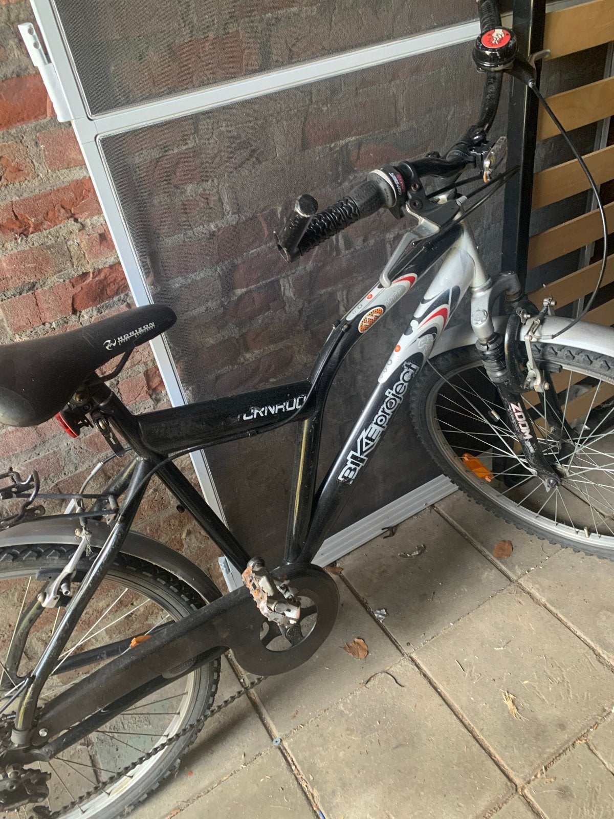 Gebruikte Bike Project fiets met vering, Gebruikt, Velgrem, Meer dan 20 versnellingen, 53 tot 57 cm
