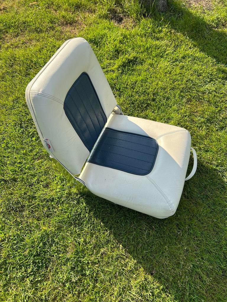 Bootstoel met draaiplateau - Zo goed als nieuw, Watersport en Boten, Ophalen of Verzenden, Zo goed als nieuw, Interieur en Kussens
