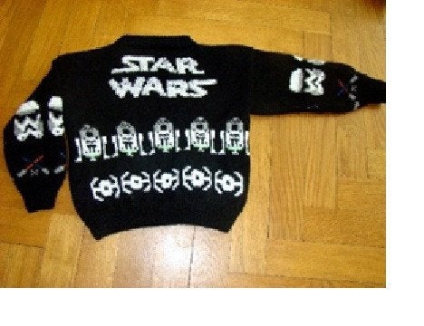 StarWars trui breipatroon, Ophalen of Verzenden, Zo goed als nieuw, Breien, Patroon of Boek