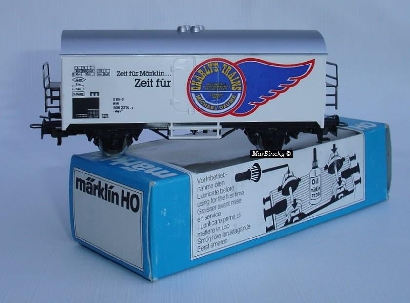 Märklin 4415 Charly’s Trains - Michael Daume Hamburg !, Hobby en Vrije tijd, Modeltreinen | H0, Zo goed als nieuw, Wagon, Wisselstroom