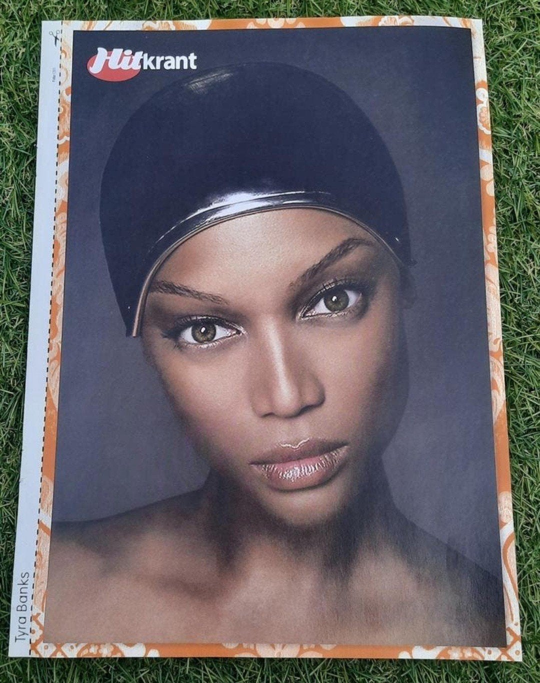 Poster A4 Hitkrant 2008 Tyra Banks / Dennis Storm, A4 of kleiner, Ophalen of Verzenden, Film en Tv, Rechthoekig Staand