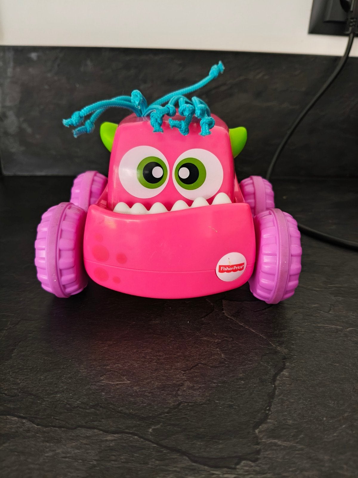 Fisher-Price Roze Monster Truck Speelgoed, Ophalen of Verzenden, Gebruikt, Duw- of Trekspeelgoed