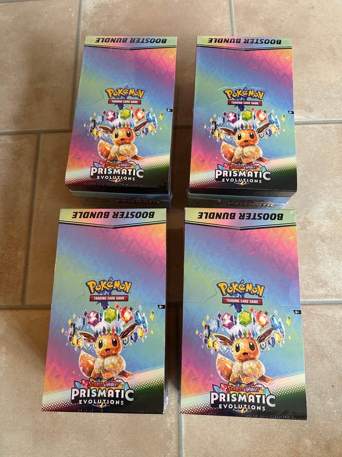 4x Pokémon Prismatic Booster Bundle Display - Sealed, Ophalen of Verzenden, Zo goed als nieuw, Booster