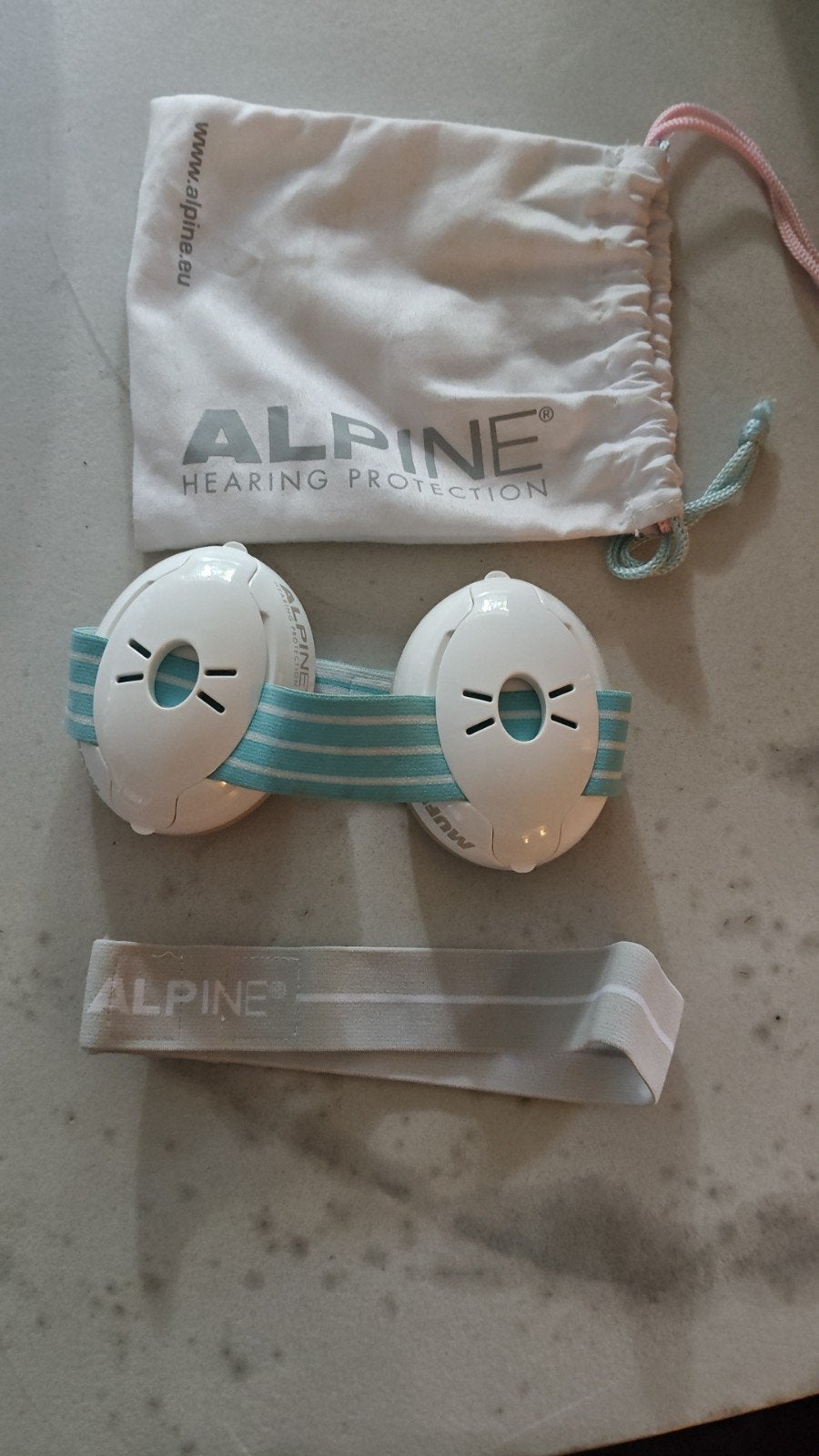 Alpine Muffy Baby Gehoorbescherming voor baby's en kinderen, Doe-het-zelf en Verbouw, Ophalen of Verzenden, Zo goed als nieuw