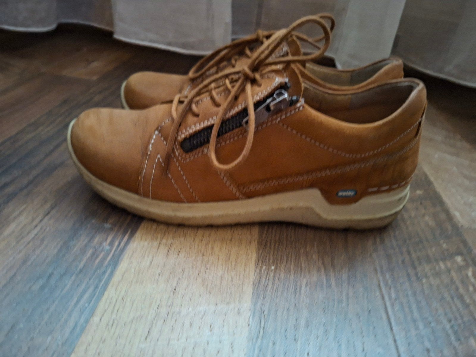 Wolky Maat 38, Kleding | Dames, Schoenen, Bruin, Instappers, Ophalen of Verzenden, Zo goed als nieuw