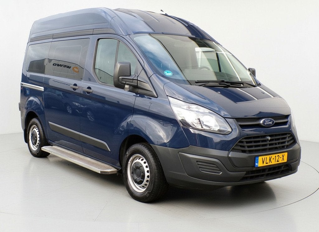 Ford Transit Custom 310 2.2 TDCI L1H2 Ambiente DC Rolstoelbu, Voorwielaandrijving, Euro 5, 4 cilinders, 14 km/l