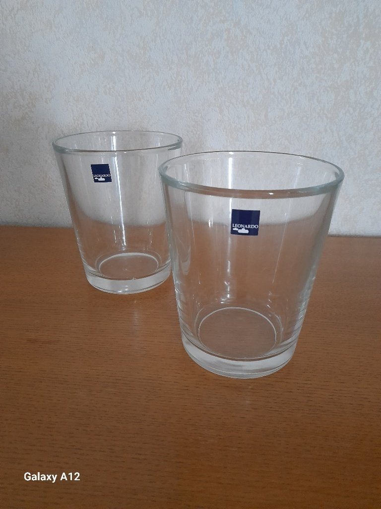 Leonardo Freedom windlicht/vaas, Ophalen of Verzenden, Nieuw, Glas, 17 cm