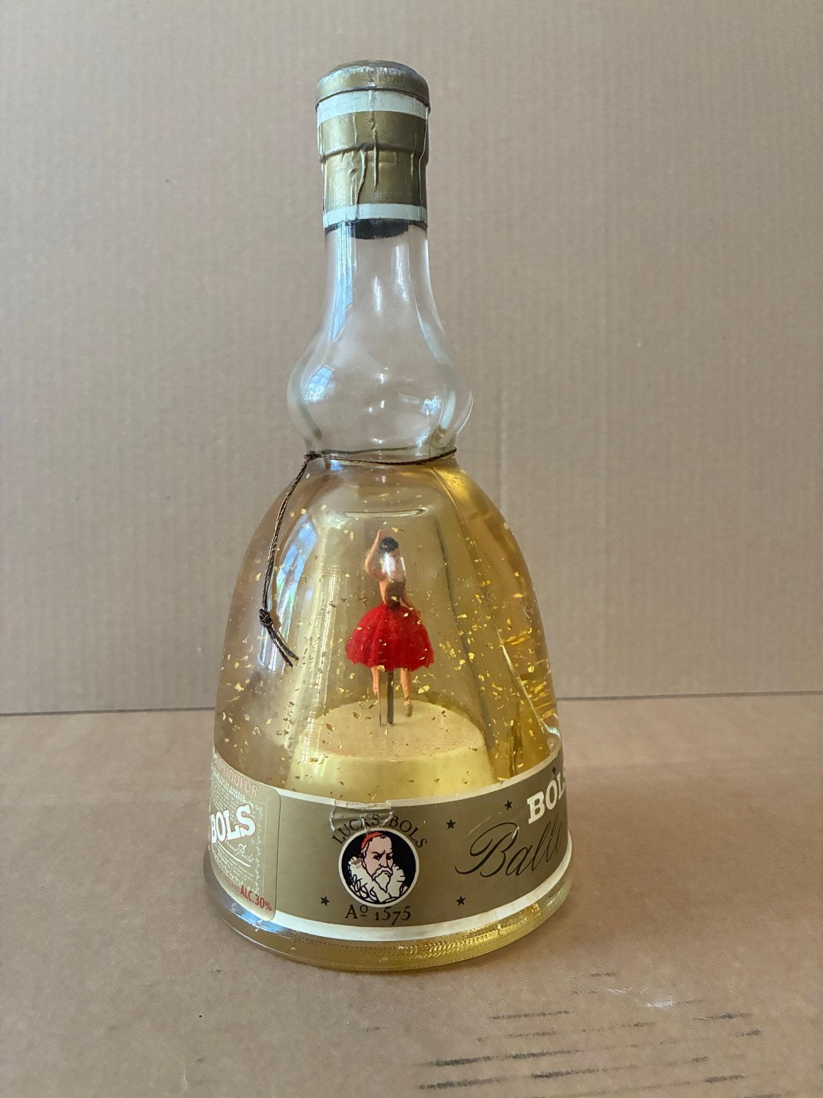 Vintage Bols Ballerina Muziekdoos Likeurfles, Antiek en Kunst, Ophalen of Verzenden