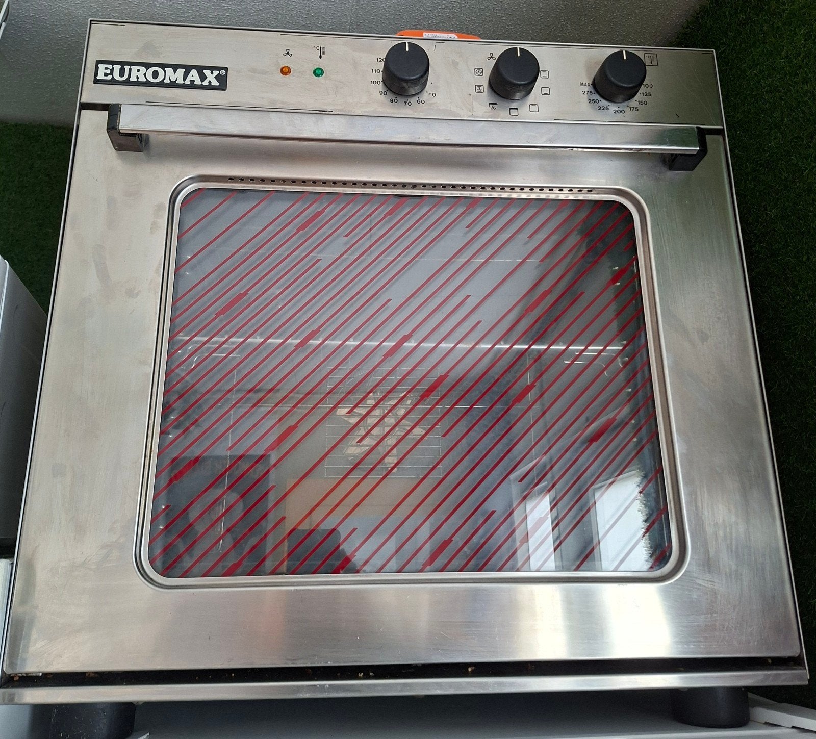 Euromax Heteluchtoven - Compact en Krachtig Horeca, Ophalen, Minder dan 45 cm, Hete lucht, Heteluchtoven