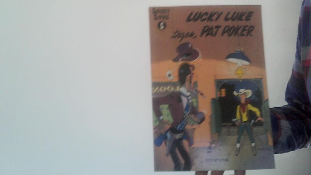 lucky luke tegen pat poker dupuis 1977, Boeken, Stripboeken, Eén stripboek, Verzenden, Zo goed als nieuw