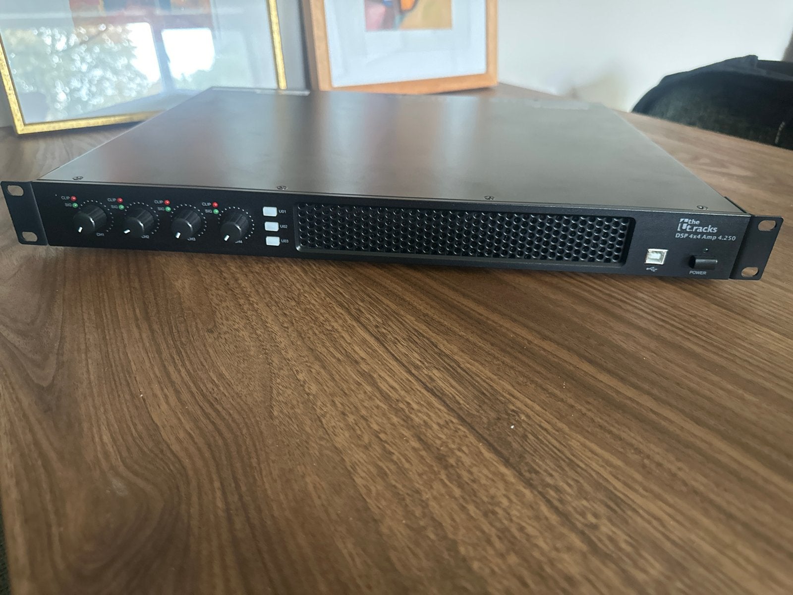 T amp DSP 4x4 Amp-4x250 met Noctua fans, Overige systemen, Zo goed als nieuw, 120 watt of meer, Ophalen