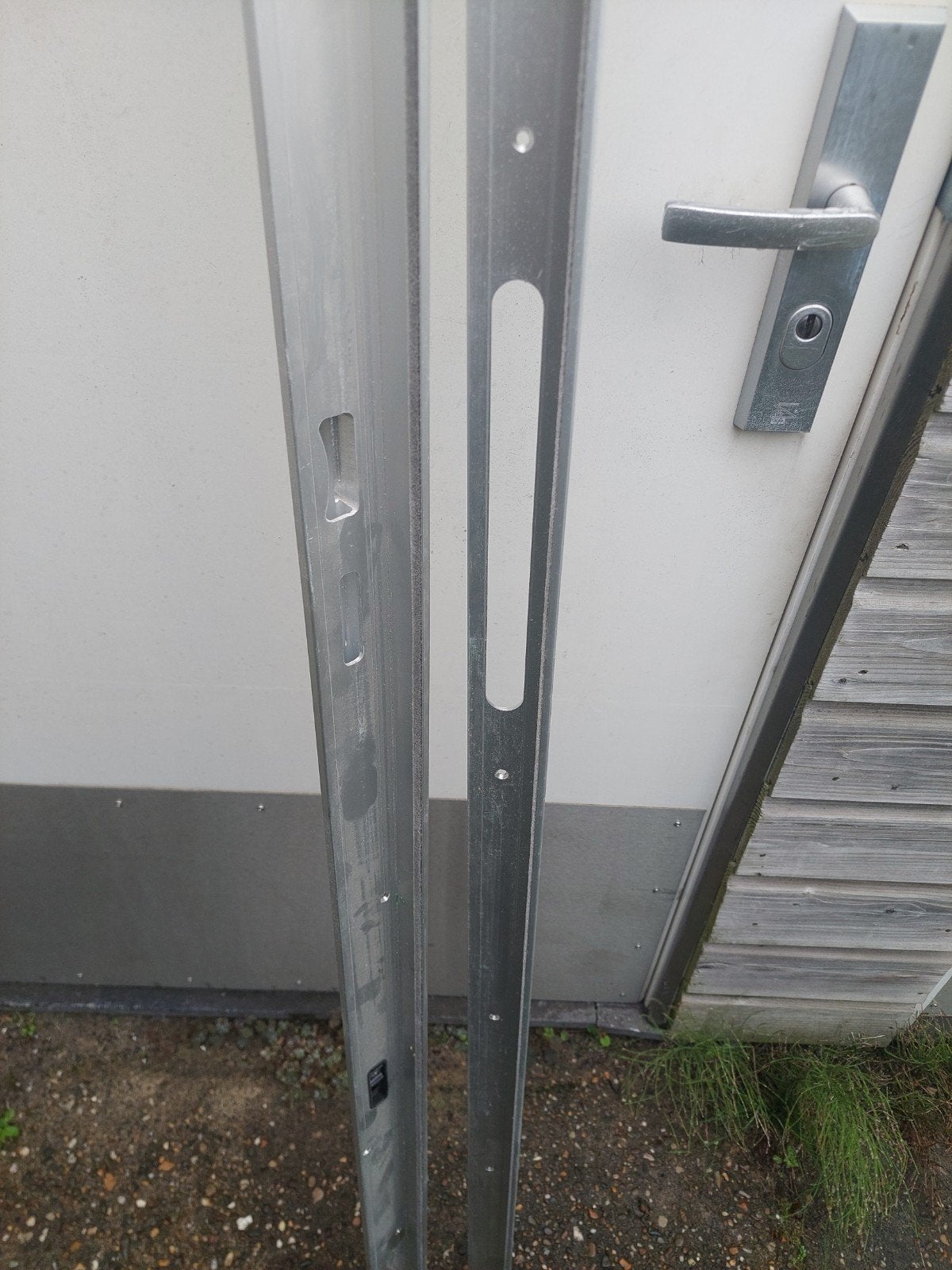 4x Alprokon aluminium deurnaald € 125 p/stuk, Ophalen, 215 cm of meer, Binnendeur, Zo goed als nieuw