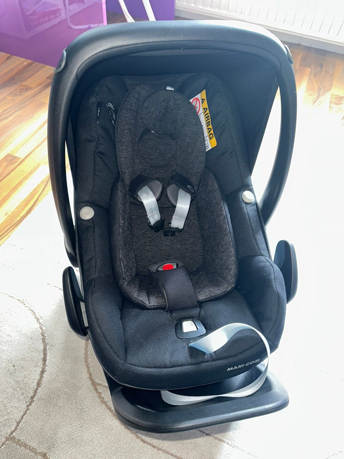 Maxi-Cosi Pebble Pro i-Size + FamilyFix3 Compleet Set, Ophalen of Verzenden, Zo goed als nieuw, Isofix, 0 t/m 13 kg