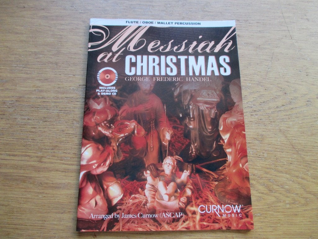 Messiah at Christmas - Fluit/Hobo/Mallet Percussie + CD, Klassiek, Ophalen of Verzenden, Zo goed als nieuw, Thema