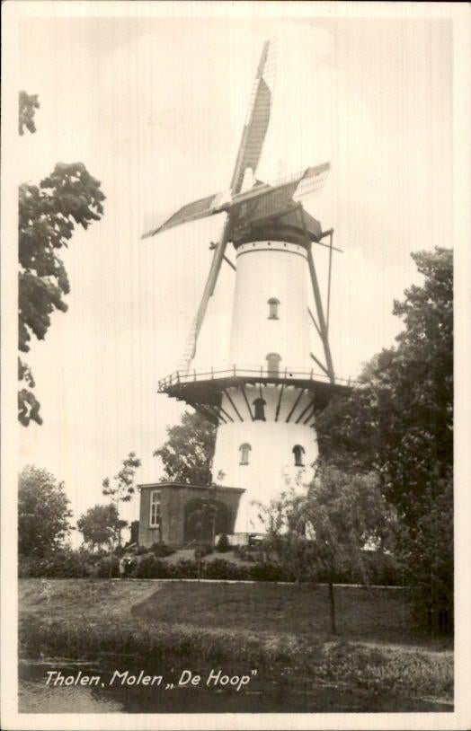 Tholen - Molen de Hoop, Ophalen of Verzenden, Voor 1920, Ongelopen, Zeeland