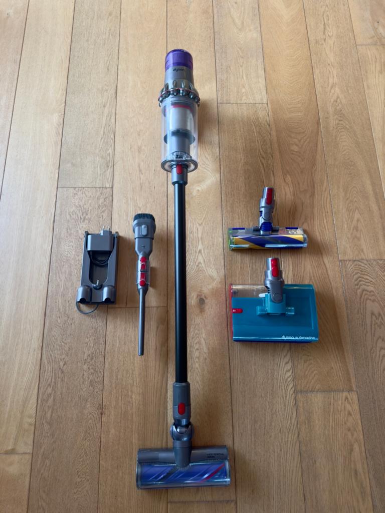 ZGAN! Dyson V15 S Detect Submarine stofzuiger weinig gebruik, Witgoed en Apparatuur, Stofzuigers, Ophalen of Verzenden, Zo goed als nieuw