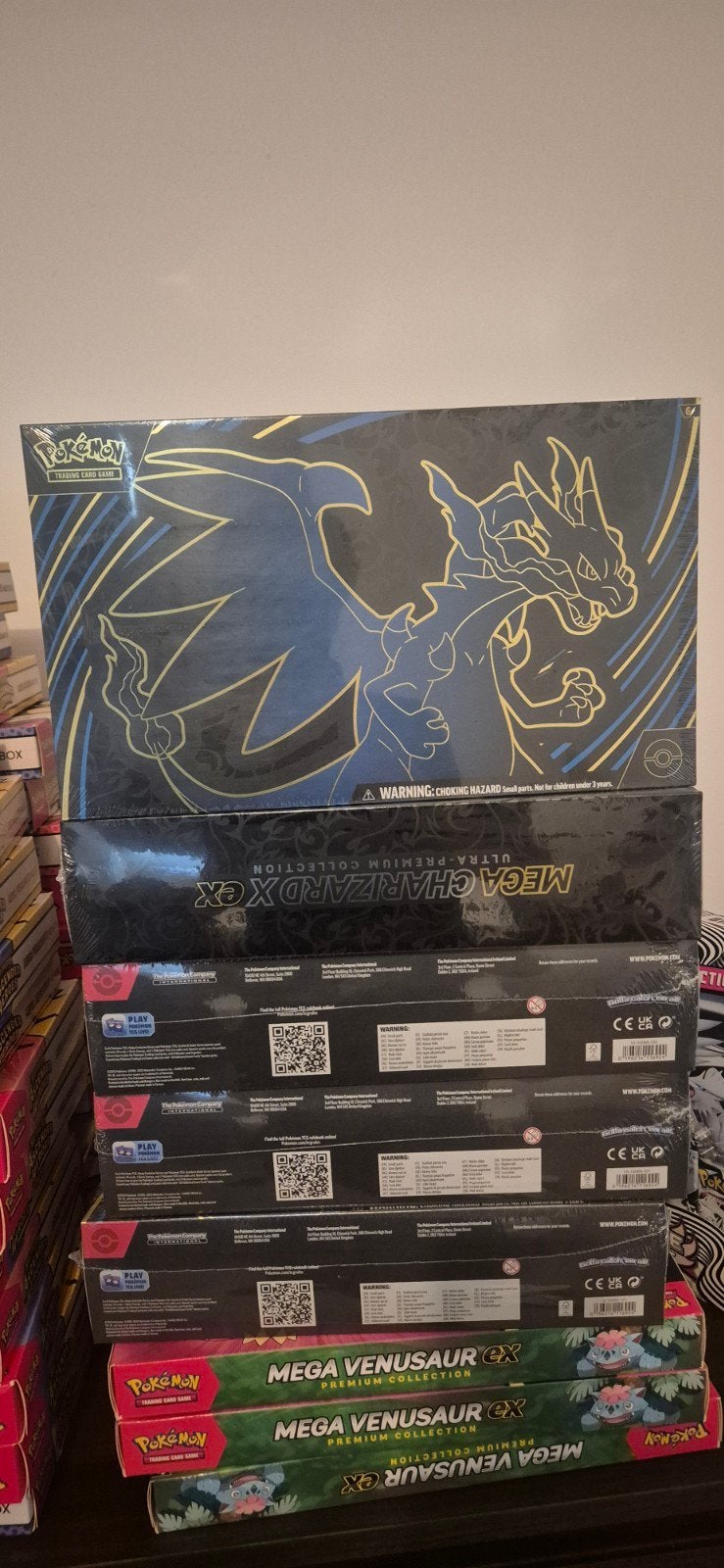 Pokémon Mega Charizard X EX Ultra Premium Collection, Ophalen of Verzenden, Nieuw, Overige typen