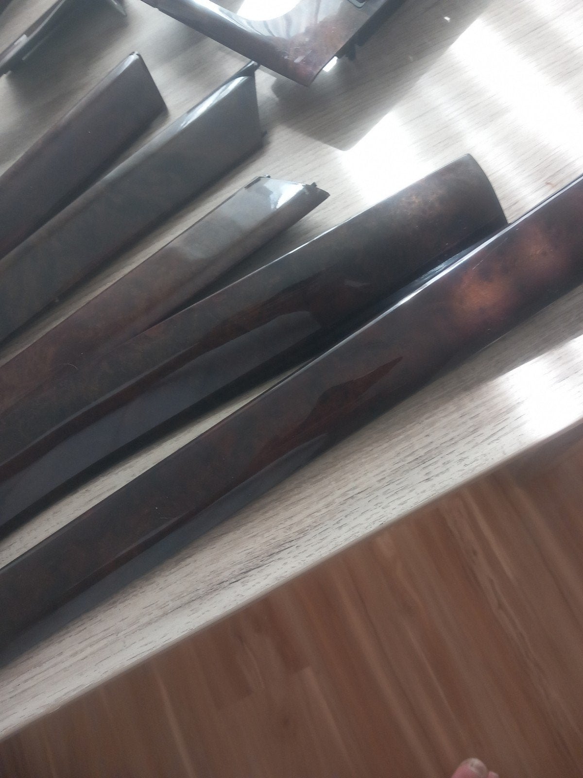 Luxe Wortel Noten Houten Interieur Lijsten Set  E46, Ophalen of Verzenden