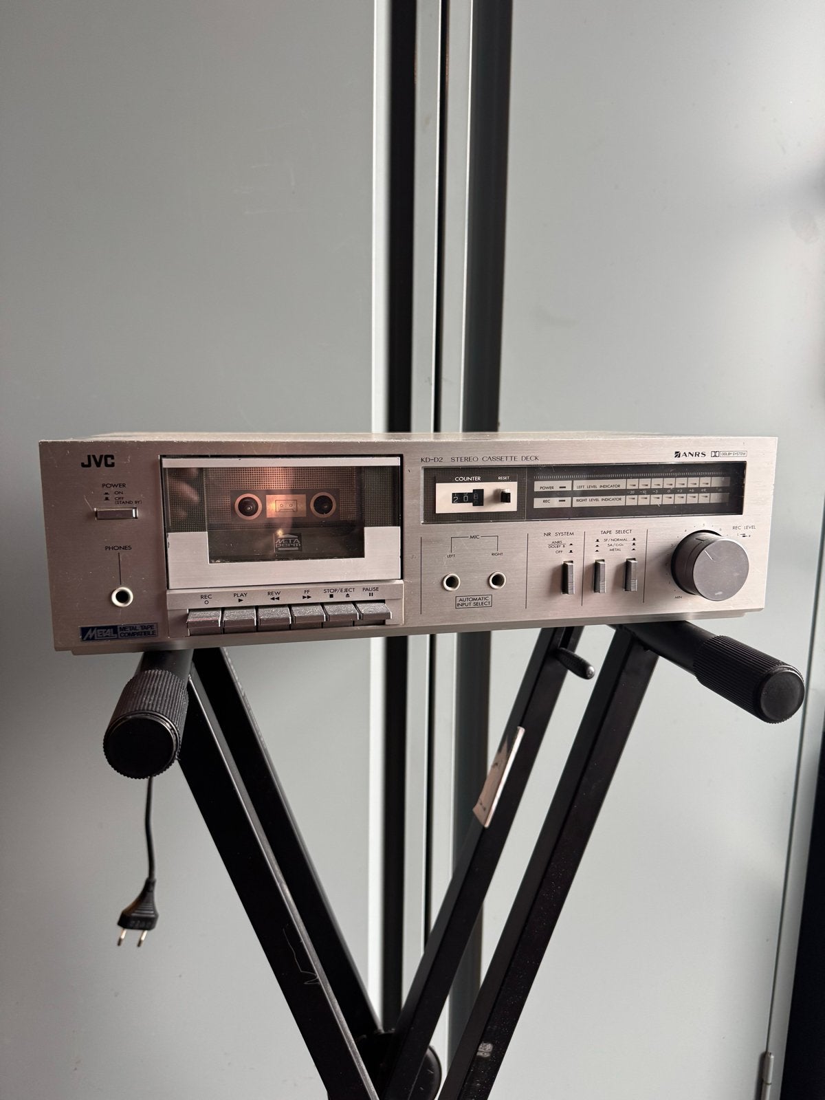 JVC KD-D2 Stereo Cassette Deck - Vintage Audioplezier, Ophalen, Enkel, JVC, Tiptoetsen