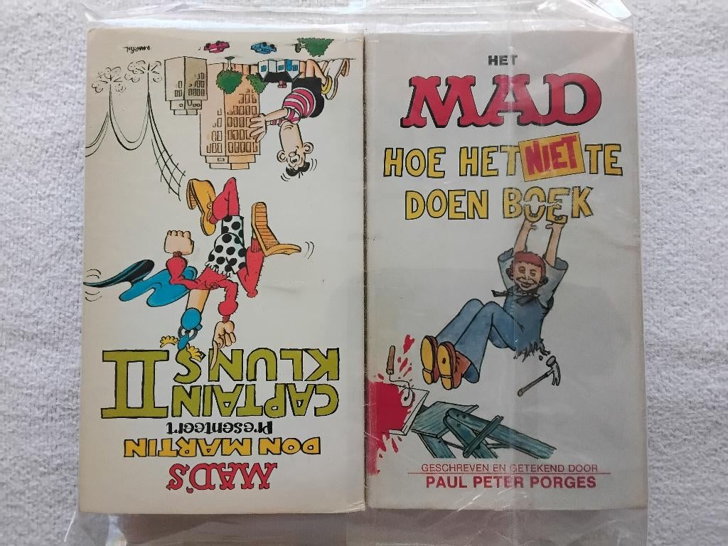 Mad pockets   x 4, Boeken, Stripboeken, Meerdere stripboeken, Ophalen of Verzenden, Gelezen
