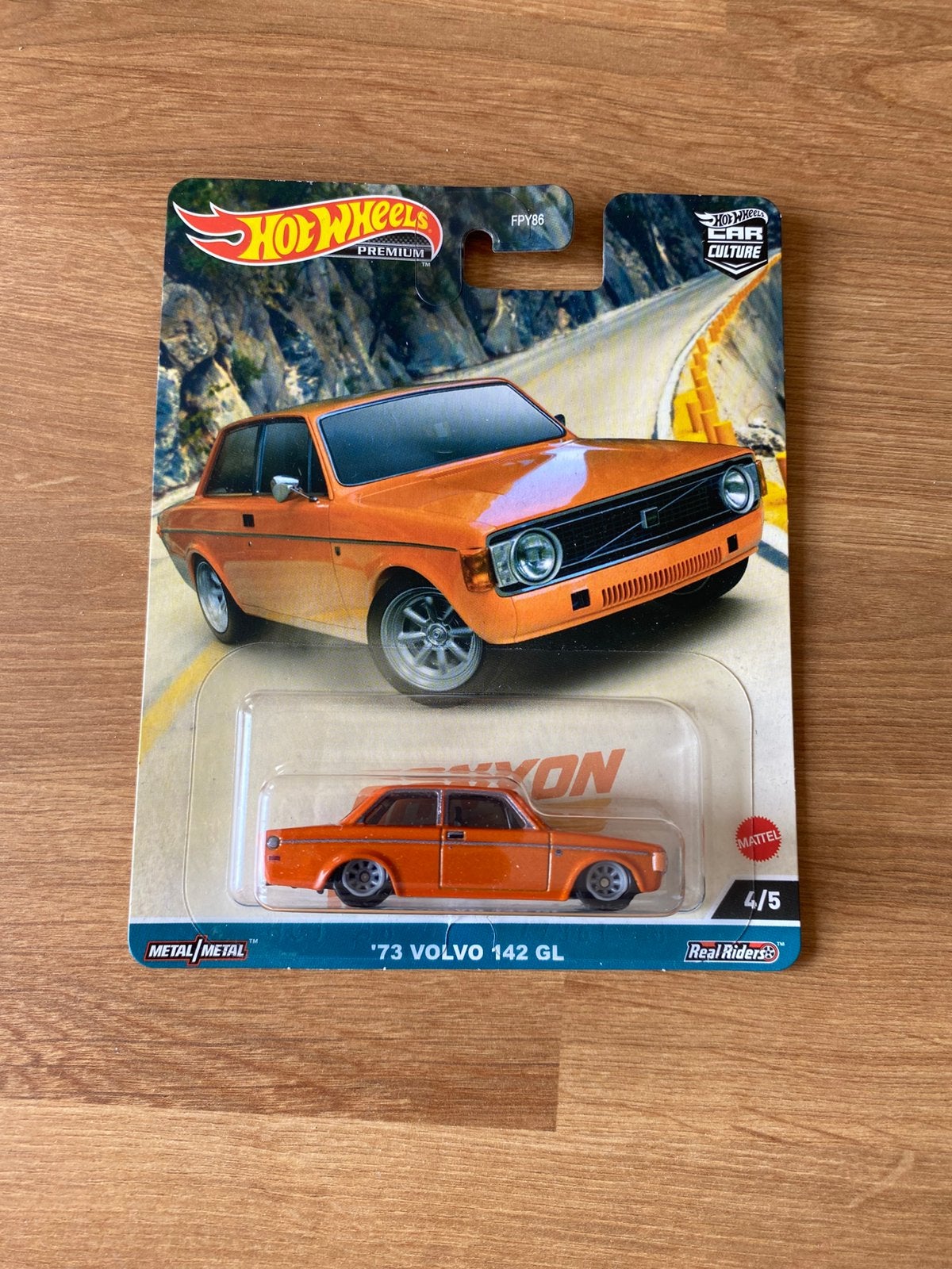Hot wheels volvo 142gl, Auto, Mattel, Mattel, Ophalen of Verzenden
